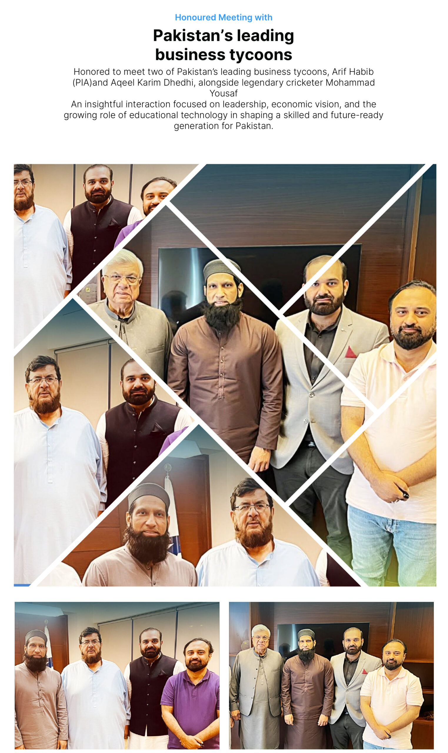 Pakistan's leading business tycoons